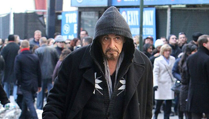 Аль Пачино приняли за городского сумасшедшего